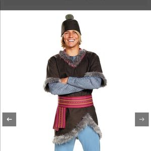 Kristoff Frozen costume size M used wore once